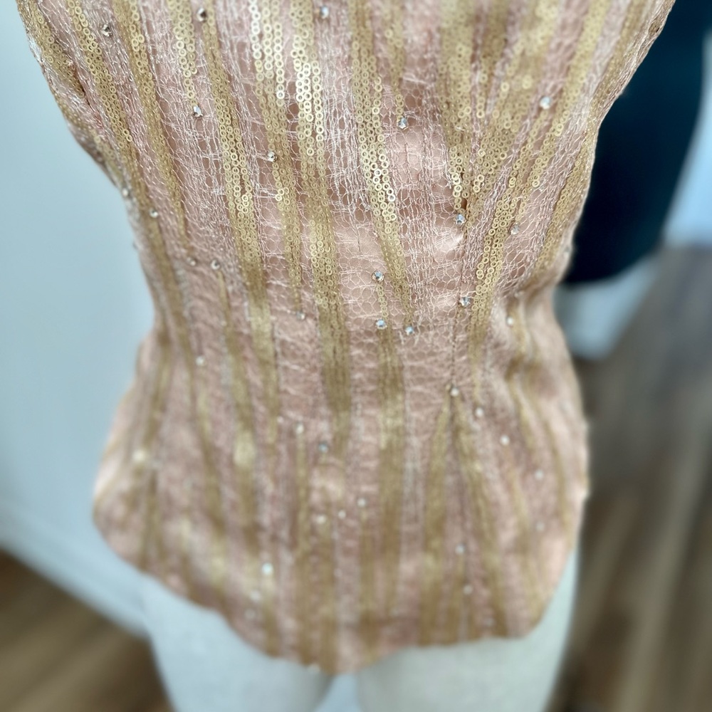 Custom Top With Sequins And Rhinestones - image 6